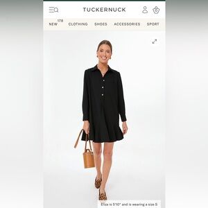 Tuckernuck Black Mini Dress